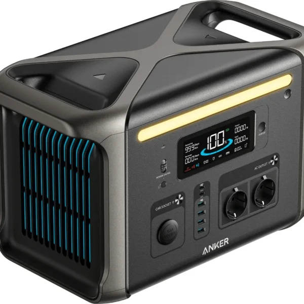 Anker F1500 Powerstation 1536Wh 1800W LiFePO4 6000W Solareingang HyperFlash InfiniPower