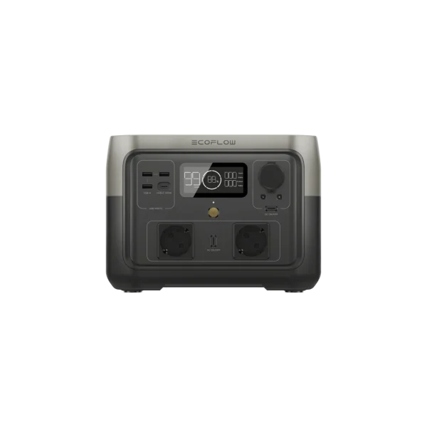 EcoFlow RIVER 2 Max 512 Wh LiFePO4 Powerstation 500 W X-Boost 1000 W Schnellladung