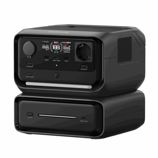 EcoFlow RIVER 3 Max Portable Powerstation 572Wh 600W Solargenerator