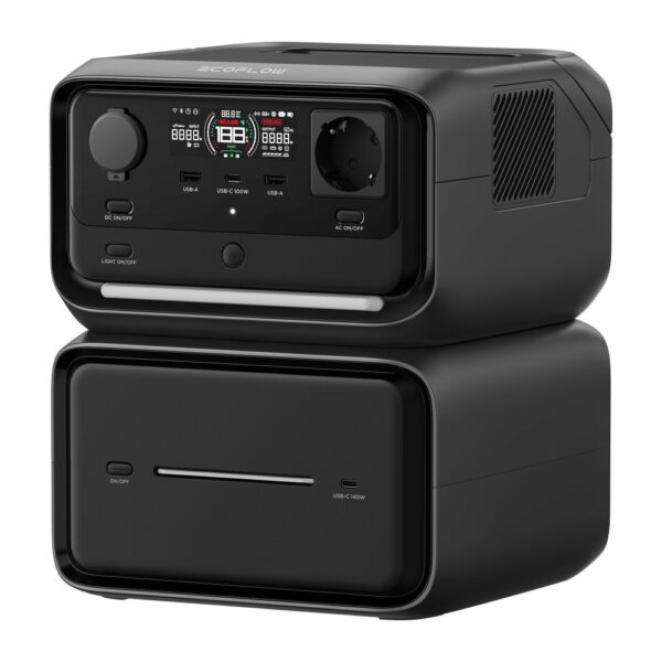 EcoFlow RIVER 3 Max Plus Portable Powerstation 2C* 858Wh LiFePO4