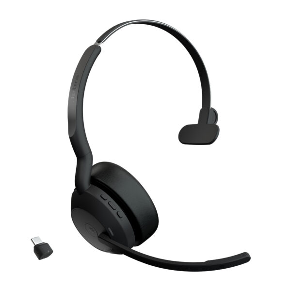 JABRA Evolve2 55 - Mono Wireless Bluetooth Business Headset