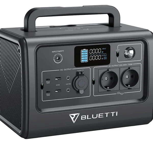 BLUETTI EB70 tragbare Powerstation 716Wh 1000W schwarz