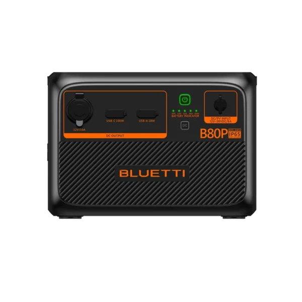 BLUETTI B80P Erweiterungsbatterie 806Wh LiFePO4 Zusatzakku für Powerstation