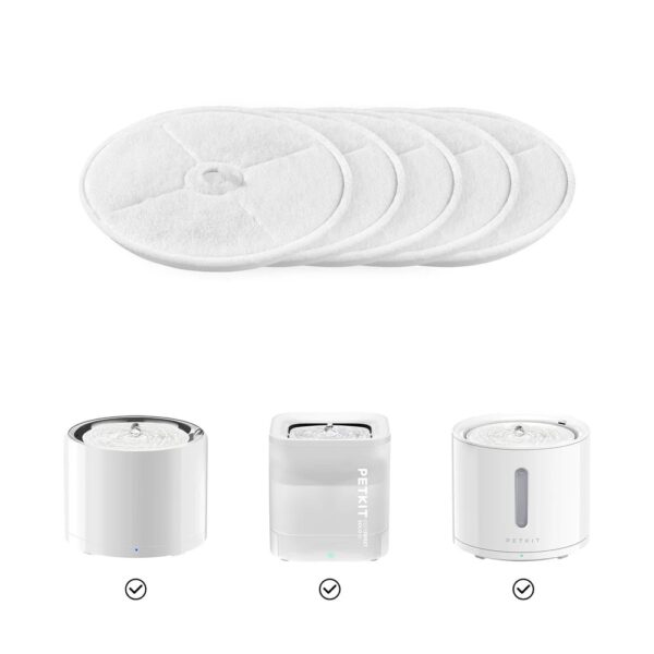 PETKIT Eversweet 3.0 Wasserfilter Ersatzfilter 5 Stück Trinkbrunnen